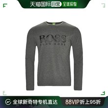 50372498 香港直邮HUGO BOSS 灰色T恤 TOGN4 001 男士