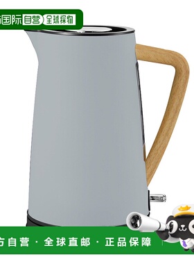 自营 Chantal Oslo Ekettle 电水壶，1.8 夸脱 - 哑光雾灰色 美国