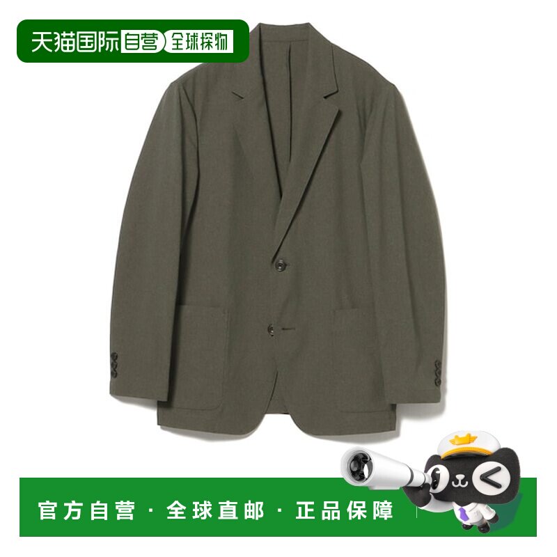 日本直邮BEAMS DotAir混色两粒扣西装夹克外套24SS