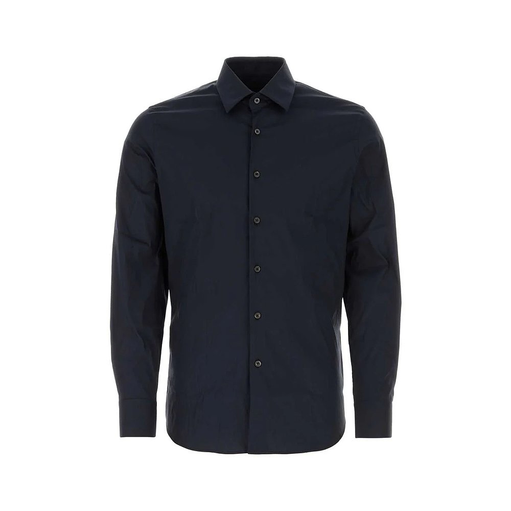 PRADA 男士衬衫 UCM608SOOO10HTF0008-0 SS2025 蓝色