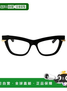 1h可退 香港直邮BOTTEGA VENETA 女士眼镜 BV1266O001 SS2024 黑