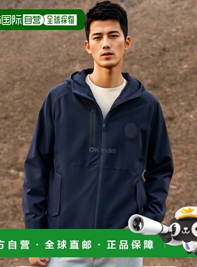 韩国直邮G/Fore高尔夫挡风连帽夹克衫黑色外套时尚潮流百搭正品