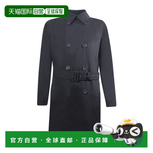 1h可退 香港直邮HERNO 男士大衣 IM000392U132389300 SS2026 黑色
