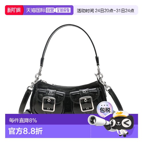 香港直邮COACH蔻驰奥莱款Ashton女士皮质单肩包手提包斜挎包CBJ01