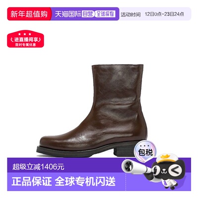 韩国直邮our legacy靴子男款时尚设计简约潮流舒适棕色A3207CO