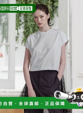 1h可退 日本直邮(LOEFF)亚麻棉 宽松 短款 T恤打底正品高档时尚百