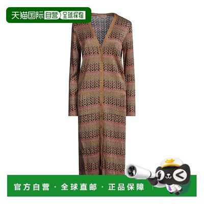 1h可退 香港直邮Valentino 华伦天奴 女士 针织开衫 yellow黄色