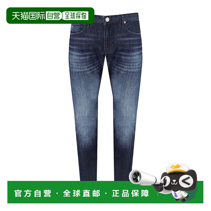 1h可退 香港直邮emporio armani 男士 牛仔裤阿玛尼