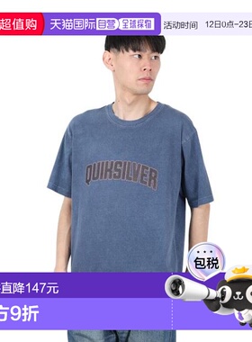 日本直邮Quiksilver SCHOLAR SHIP ST 半袖T恤 25SPQST251608YNVY