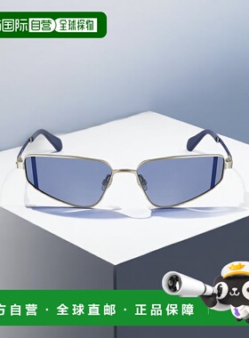 自营calvin klein凯文克莱金属女式太阳镜-灰色 美国奥莱直发