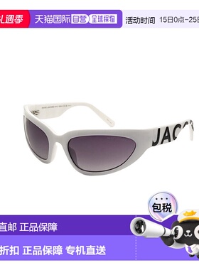 自营 Marc Jacobs女式61毫米白色太阳镜-白色 美国奥莱直发