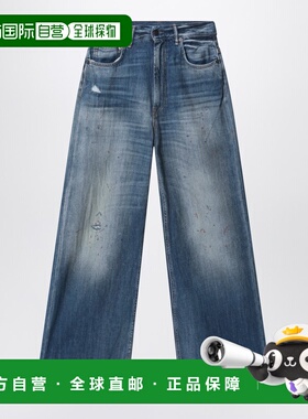 1h可退 香港直邮潮奢 Acne Studios 艾克妮 女士 splashes 蓝色褪