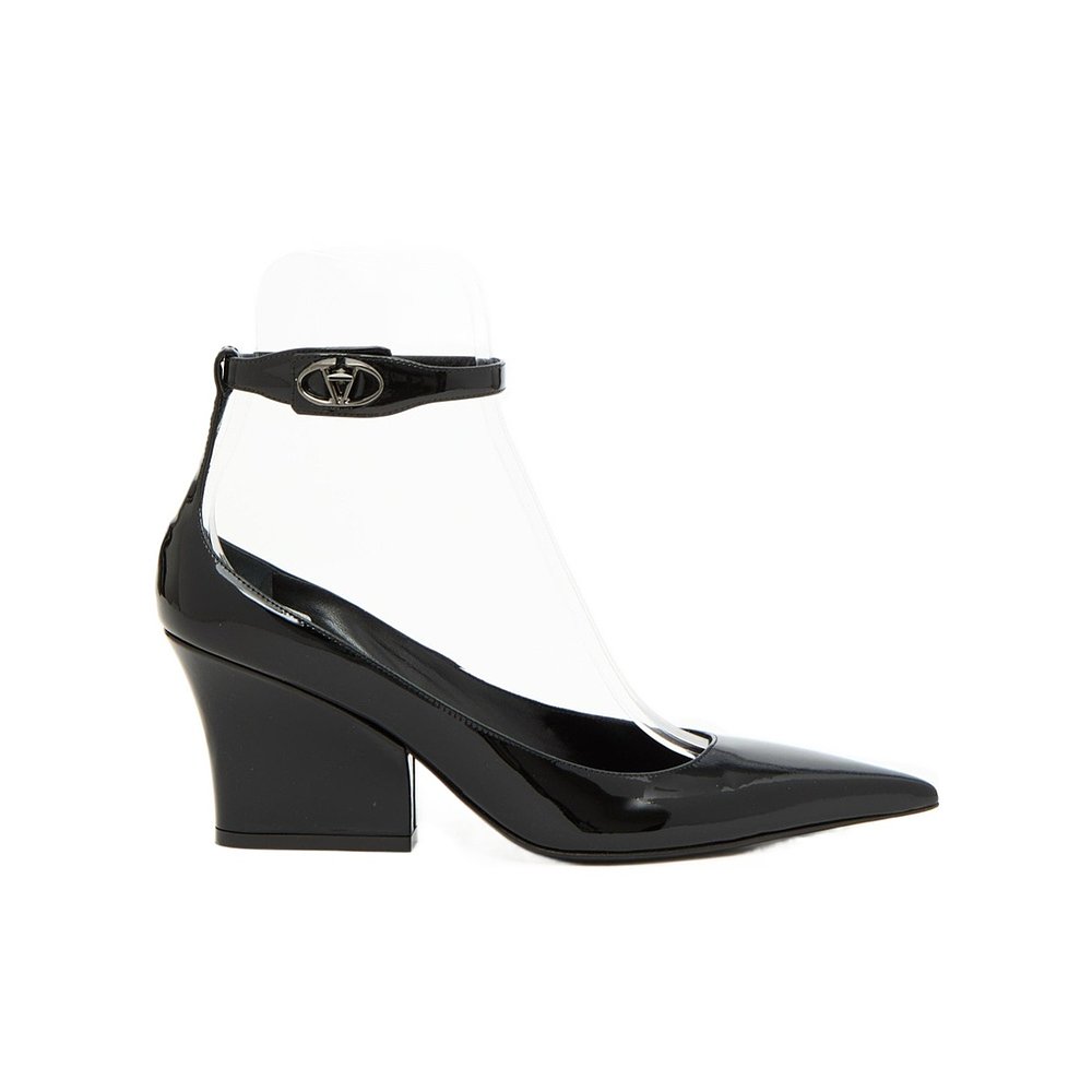 VALENTINO 女士高跟鞋 WS0KT5XFV0NO AW2024 白色 徽标高跟鞋