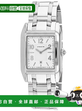 自营Coach Men's Commerce Root White Dial Watch - white 美国