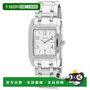 自营Coach Men's Commerce Root White Dial Watch - white 美国