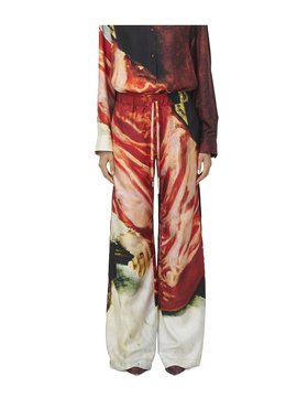 ALEXANDER MCQUEEN 女士休闲裤 818981QZAN89101 SS2025