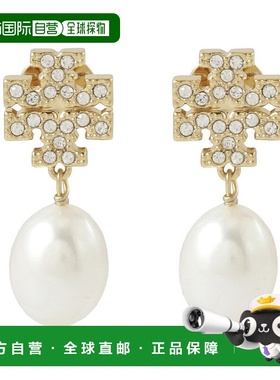 日本直邮TORY BURCH Kira 密镶珍珠耳坠 60525-137