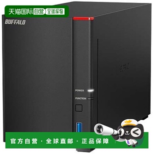 【日本直邮】Buffalo巴法络机械硬盘LS720D0402 网络HDD 2Bay 4TB