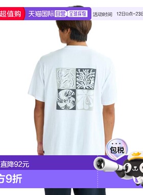 日本直邮Quiksilver EVO INTERCONN 半袖T恤 [25SUQST252004WHT]