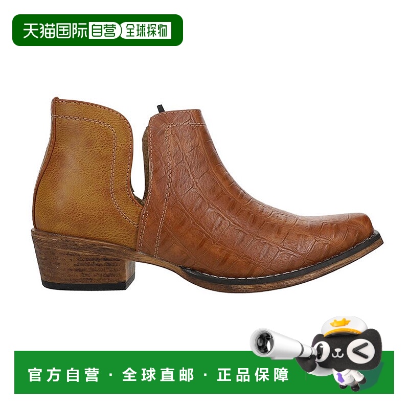 1h可退 【美国直邮】Roper Ava Caiman Snip Toe 女士时装靴 棕色