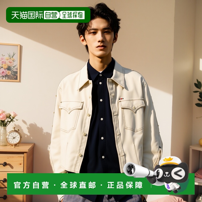 韩国直邮ROMANTIC CROWN 浪漫皇冠个性ins男衬衫公用23RCFWTSHF00