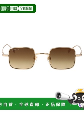 1h可退 香港直邮GUCCI 男士眼镜 GG1813S002 CO 棕色 Sunglasses