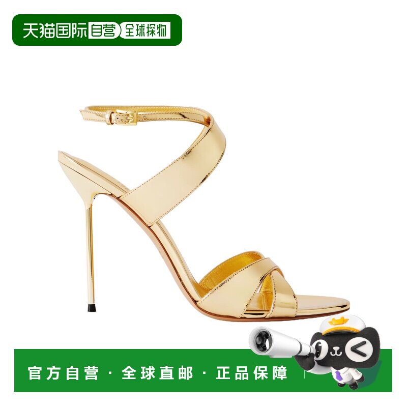 香港直邮PARIS TEXAS 女士凉鞋 PX1817XNPMRGOLDG【付后1h可退】