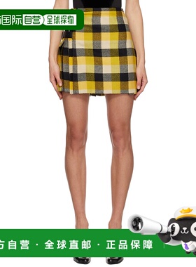 香港直邮Vivienne Westwood 薇薇恩 韦斯特伍德 女士 黄色 Kilt