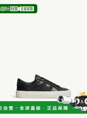 自营欧洲直邮Moncler/盟可睐 Monaco2 亮片皮革运动鞋