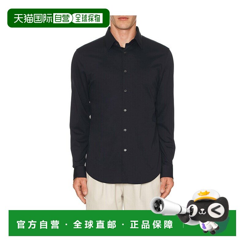 香港直邮THEORY希尔瑞Sylvain Structure男士衬衫图片