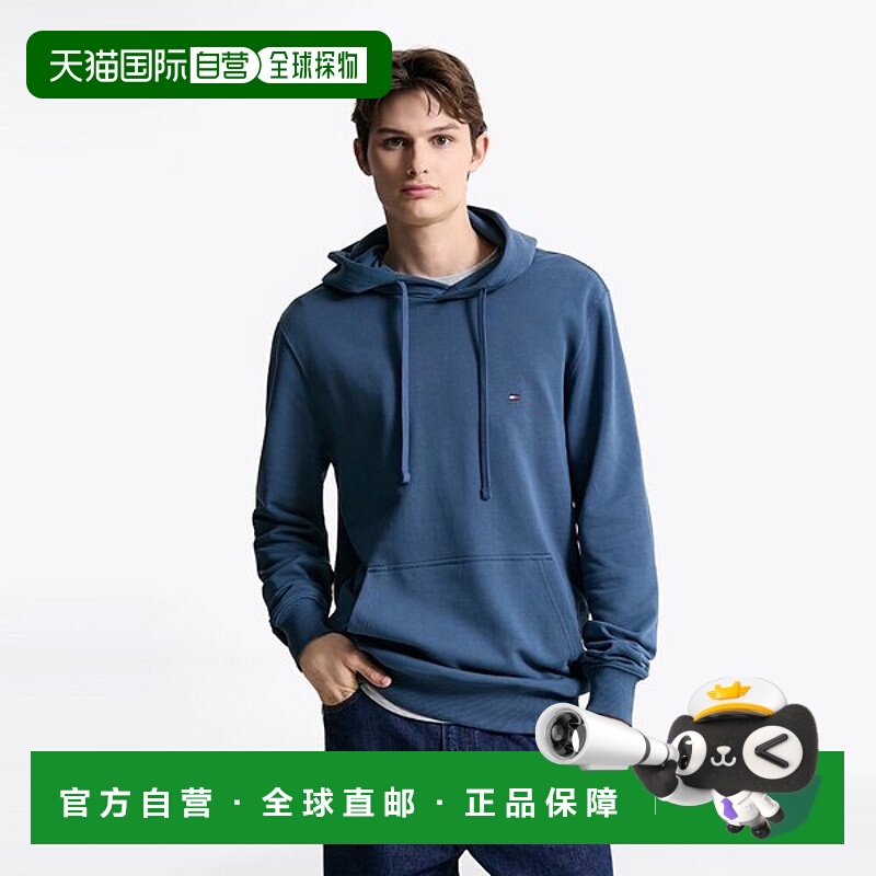 韩国直邮TOMMY HILFIGER 基本款毛圈连帽衫 T12F7TPO140MT1DBZ