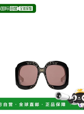 1h可退 香港直邮GUCCI 女士太阳镜 691303J07401012古驰方形眼镜
