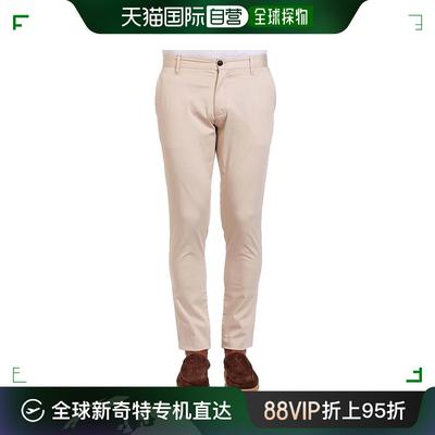 香港直邮EMPORIO ARMANI 男士米色锥形棉质长裤 3H1P15-1NEDZ-012