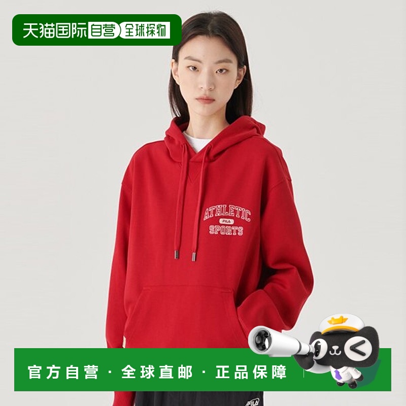 韩国直邮FILA [FILA] 图案连帽衫 (FS2POG1107X_RED)
