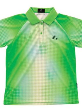 日本直邮LUCENT 女式比赛衬衫淡绿色网球 XLP4655 女式短袖