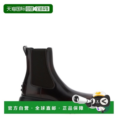 香港直邮TOD'S 女士靴子 XXW74L0JK20AKTR810 AW2025 酒红色女靴