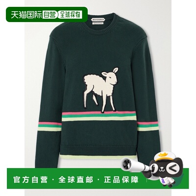 香港直邮J.W.Anderson/SHEEP-PATCH女士毛衣 【付后1h可退】