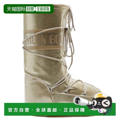 香港直邮MOON BOOT 女士雪地靴 14028500GIALLO时尚加厚保暖冬鞋