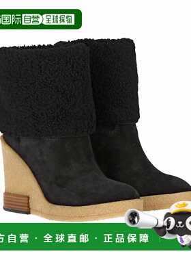 自营 tod'sTOD 的 Zeppa Para 麂皮靴 - 橙色 美国奥莱直发女靴