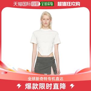 香港直邮潮奢 Dion Lee女士白色 Workwear Corset T恤