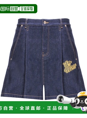 欧洲直邮OFF-WHITE 男士短裤OMYC021S24DEN0024522