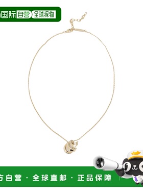 1h可退 香港直邮Salvatore Ferragamo Triplo Gancini 项链 07881