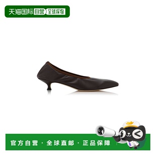 1h可退 香港直邮aeyde 女士 Hermia 皮质浅口鞋 brown棕色 舒适时