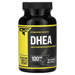 香港直邮Primaforce,DHEA，脱氢表雄酮，100 毫克，180 粒胶囊