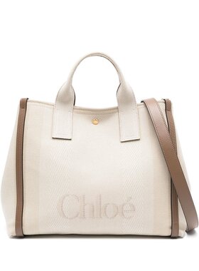 CHLOÉ 女士手提包 CHC25SS910O6523N SS2025 浅棕色
