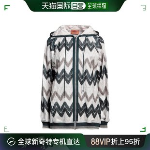 女士 香港直邮潮奢 米索尼 MISSONI 连帽运动衫