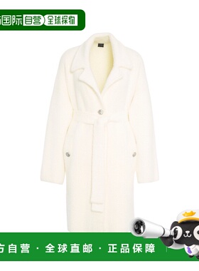 香港直邮PINKO 女士外套 105415A0DIZ13 AW2025 白色 Cappotto co