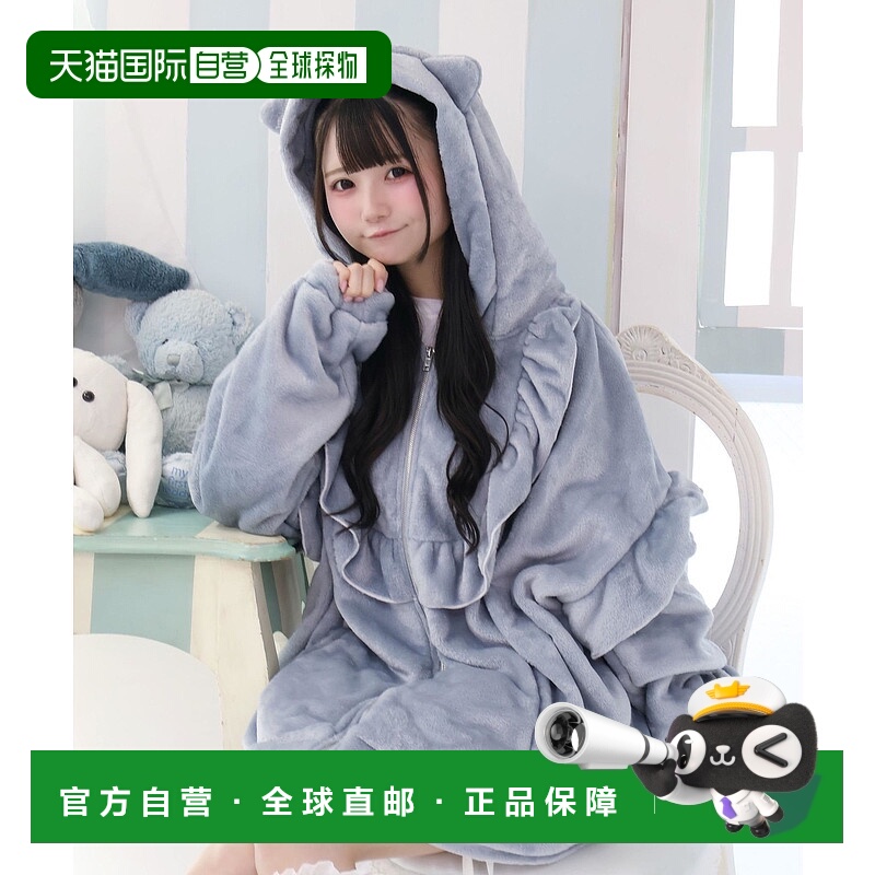 1h可退 日本直邮Whinny 女装 宽松半拉链原创面料夹克 WH25AW10L0