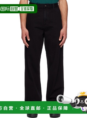 1h可退 香港直邮潮奢 CARHARTT WIP 男士 黑色 Single Knee 牛仔