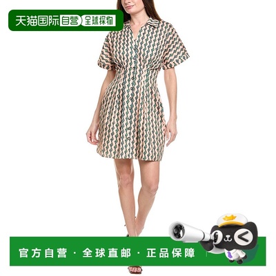 自营SALONI Mini Dress - Orange 连衣裙美国奥莱直发